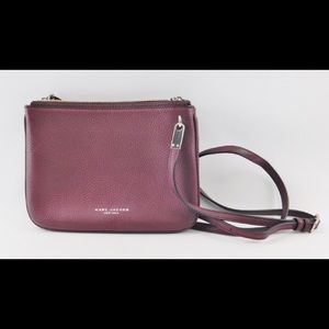 MARC BY MARC JACOBS MAROON CROSSBODY